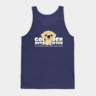 Golden Retriever - DGBigHead Tank Top